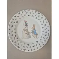 Petit Jour Set van 4 Dessertborden Pierre Konijn Kerst