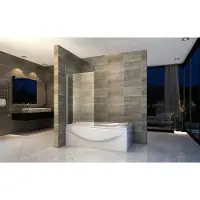 Aloni badwand 70x140 chroom