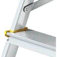 Escalo LD204 Steppy Aluminium Huishoudtrapje - 2 x 4 Treden