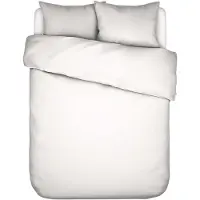 Essenza Dekbedovertrek Minte White Satijn-200 x 200 / 220 cm | 2-Persoons