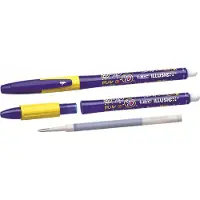 BIC Illusion Uitwisbare Navulbare - Blauw - Doos van 12 - Medium Punt Balpennen 0,7 mm