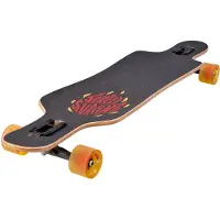 Street Surfing Freeride Longboard - 39 Inch - Drop Through - Twin Tip - ABEC 9 - 99cm