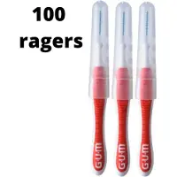 Gum Travler Ragers 0.8mm Rood - 2 x 50 stuks - Voordeelverpakking