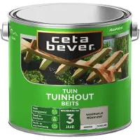 Cetabever - Tuinbeits Tuinhout Dekkend - Warm Grijs - Mengverf - 2,5 L