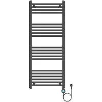 SaniGoods Bergara digitaal programmeerbare radiator 700W zwart mat 120x50cm