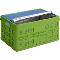 Sunware Square Vouwkrat 46L - Met koeltas - Groen