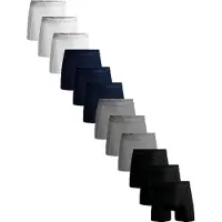 Muchachomalo Heren 12-pack boxershorts effen