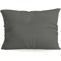 Zelesta Comfort Uni Kussensloop set van 2- Antraciet 80x80cm