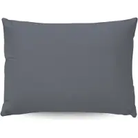 Zelesta Comfort Uni Kussenslopen Set van 2 - Steengrijs 80x80cm