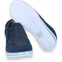 Soft Comfort Dames Mocassin | Blauw | Maat: 39