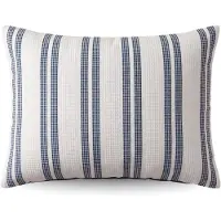 Zelesta Special Hampton Kussensloop Set van 2 - Blauw 80×80 cm