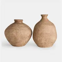Loberon Decoratieve vaas set van 2 Kelvador