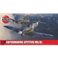 Airfix Modelbouwpakket Militaire voertuigen - 02108A Supermarine Spitfire Mk.Vc Plane Plastic - 1:72 - Modelbouw