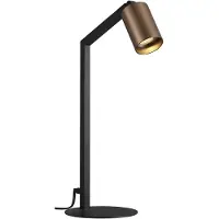 Fantasia Fntasia 4014547 Tafellamp Taboo 1L GU10 (excl) Zwart/Geborsteld Brons
