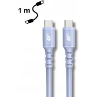 TB USB-C naar USB-C Kabel 1m - Siliconen - Paars - 60W