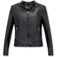 Blu Deise Imitatieleer jas