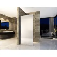 Aloni Pure Inloopdouche Spiegelglas 140cm Met Antikalk & Chroom Profiel - Veiligheidsglas - Douche - 5404024102927