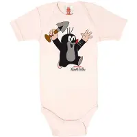 Logoshirt Rompertje/body lichtroze