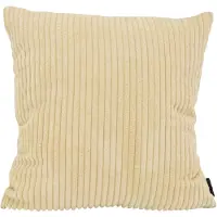 NOVÉE Sierkussen corduroy beige | 45 x 45 cm | polyester