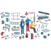 Wittmax Modelbouwpakket Militaire voertuigen - 0720 Truck accessories Plastic - 1:24 - Modelbouw