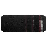 Eurofirany Pola Handdoek 30x50 cm Zwart - 100% Katoen