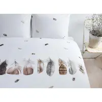 Marjolein bastin dekbedovertrek Wild Feathers Natural 140x200/220