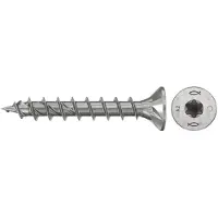 Fischer 574069 Spaanplaatschroef 5 mm 35 mm TX RVS 200 stuk(s)