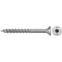 Fischer 574155 Spaanplaatschroef 5 mm 60 mm TX RVS 100 stuk(s)