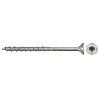 Fischer 574136 Spaanplaatschroef 6 mm 60 mm TX RVS 100 stuk(s)