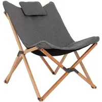Bo Camp - Urban Outdoor - Relaxstoel - Wembley - M - Nika - Grijs