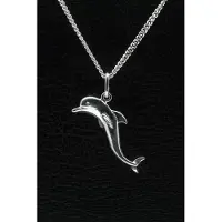 MOOYE ® - Collectie Zilveren Dolfijn ketting hanger - 2