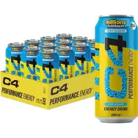 Cellucor C4 Energy Drink - 12x 500 ml - Millions Bubblegum