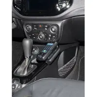 KUDA houder geschikt voor Jeep Compass 08/2017-2019 Kleur: Zwart