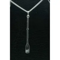 MOOYE ® - Collectie Zilveren Roeispaan ketting hanger