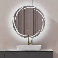 OEM LED-spiegel voor de badkamer - Bedienbaar via touchpaneel - Anti-condensfunctie - Waterdicht (IP65) - 60 cm