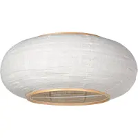 Anne Light & Home Lampenkap | Lampenkap Ø60 - Natuurlijke Linnen Sfeermaker E27