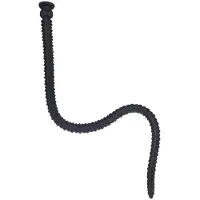 Gangbangster - Big Dick Sneek - Anaal Dildo - 90 x 3.5 cm - Zwart