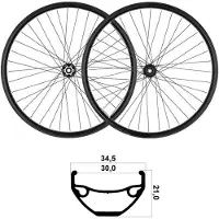 Mvtek 27.5´´ Tubeless Mtb Wielset