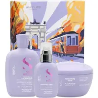 Alfaparf Milano Geschenkset Semi di Lino Smooth Kit