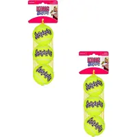 Kong air squacker tennisball medium - 2 st à 3 st