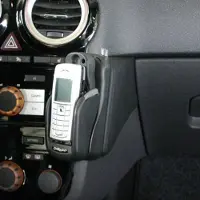 KUDA houder geschikt voor Opel Corsa D 07/2006-08/2014 Kleur: Zwart