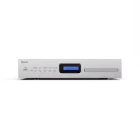 Auna Art22 CD-speler HiFi met slot-in station, USB-ingang, CD-MP3-weergave, Afstandsbediening, Optische & coaxiale uitgangen – 3W geluidskwaliteit – Zilver