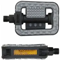 Falkx Platformpedalen anti-slip stadsfiets 9/16 inch zwart