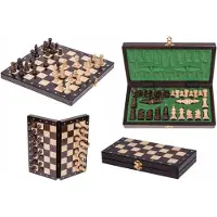 Square Magnetische Houten Schaakset - Classic 27x27 cm