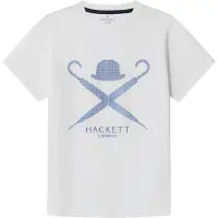 Hackett Diamond Logo T-shirt Met Korte Mouwen