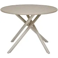 Hespéride Ronde tuintafel voor 4 personen van aluminium NEBULLIA