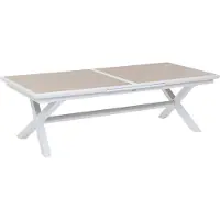 Hespéride Uitschuifbare tuintafel voor 12 personen van aluminium AXIOME