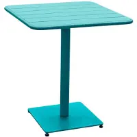 Hespéride Vierkante tuintafel voor 2 personen van staal PHUKET