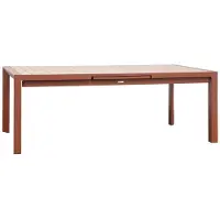 Hespéride Uitschuifbare tuintafel voor 10 personen van aluminium met houteffect ÉVASION
