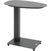 Hespéride Ovale bijzettafel voor in de tuin van aluminium VENUZIA